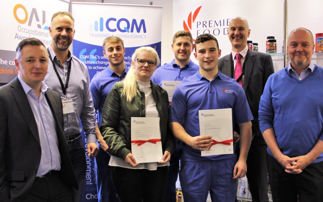 Landmark for Food Manufacturing Skills as Premier Foods’ Apprentices are the First to Make the Grade