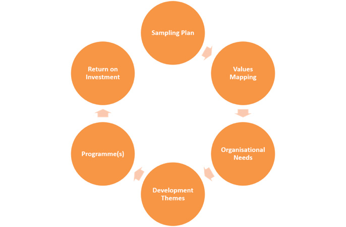 mapping of company values