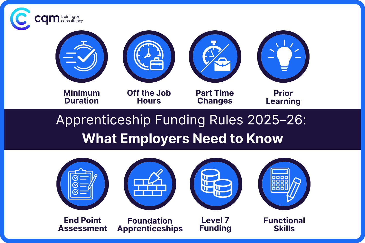 Apprenticeship Rule Changes 2025-26 Infographic